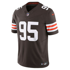 Myles Garrett Cleveland Browns Team Vapor F.U.S.E. Limited Jersey - Brown