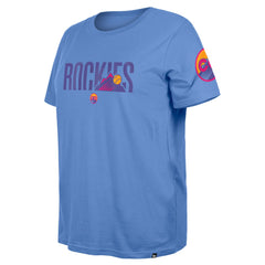 Colorado Rockies Women's 2025 City Connect Plus Size T-Shirt Blue | New Era