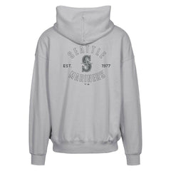 Seattle Mariners Levelwear Uphill Abyssal Full-Zip Hoodie Gray