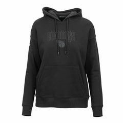Cleveland Guardians Levelwear Women's Adorn Darkmoon Pullover Hoodie Black