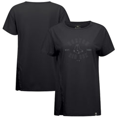 Boston Red Sox Levelwear Women's Influx Abyssal T-Shirt Black