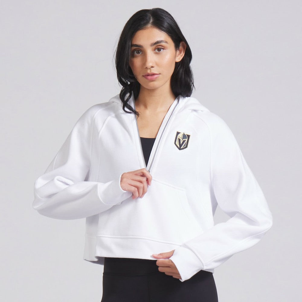 Vegas Golden Knights lululemon Women's Scuba Oversized Half-Zip Hoodie White