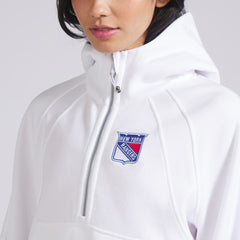 New York Rangers lululemon Women's Scuba Oversized Half-Zip Hoodie White