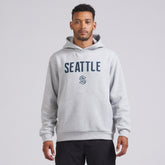 Seattle Kraken lululemon Steady State Pullover Hoodie Heathered Silver Drop