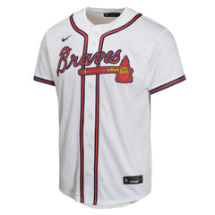 Atlanta Braves Youth Home Game Jersey - White