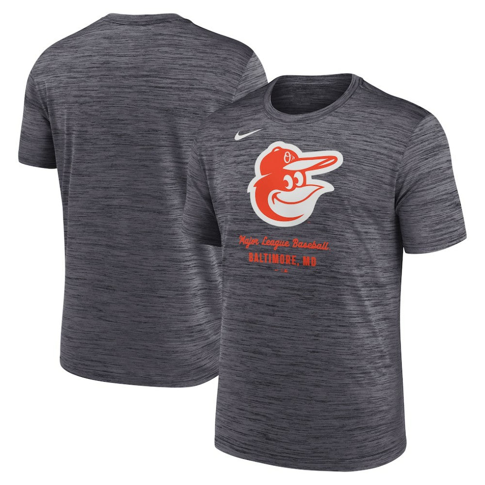 Baltimore Orioles Velocity Dri-FIT T-Shirt Gray | Nike