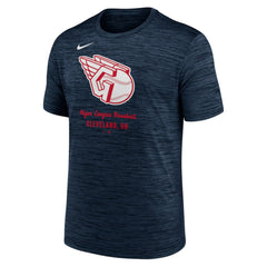 Cleveland Guardians Velocity Dri-FIT T-Shirt Navy | Nike