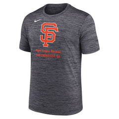 San Francisco Giants Velocity Dri-FIT T-Shirt Black | Nike