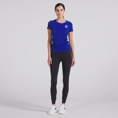 New York Rangers lululemon Women's Swiftly Tech Short-Sleeve Shirt 2.0 College Cobalt