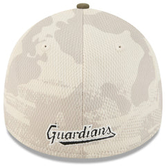 Cleveland Guardians 2025 Armed Forces Day 39THIRTY Flex Hat Light Beige/Olive | New Era