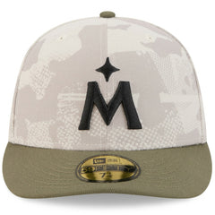 Minnesota Twins 2025 Armed Forces Day 59FIFTY Fitted Hat Light Beige/Olive | New Era