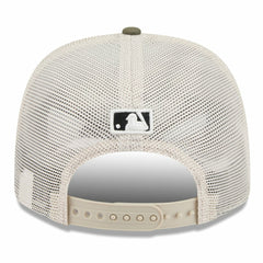 Pittsburgh Pirates 2025 Armed Forces Day 9SEVENTY Stretch-Snap Hat Light Beige/Olive | New Era