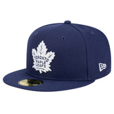 Toronto Maple Leafs New Era Core 59FIFTY Fitted Hat Navy