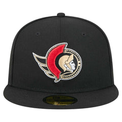 Ottawa Senators New Era Core 59FIFTY Fitted Hat Black