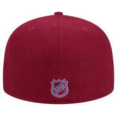 Colorado Avalanche New Era Core 59FIFTY Fitted Hat Burgundy