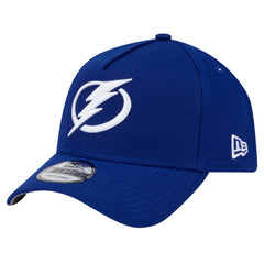 Tampa Bay Lightning New Era Core A-Frame 9FORTY Adjustable Hat Blue