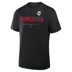 Minnesota Twins Color Pop Legacy Clubhouse T-Shirt Black