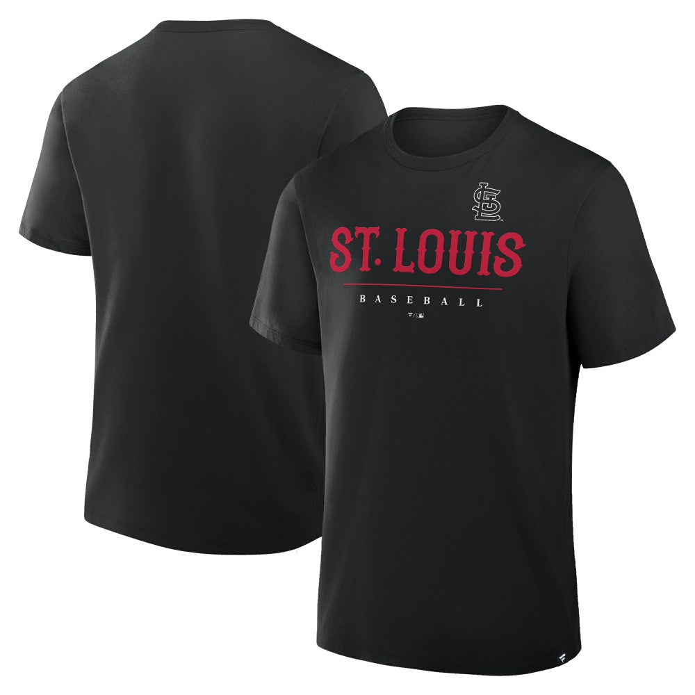 St. Louis Cardinals Color Pop Legacy Clubhouse T-Shirt Black