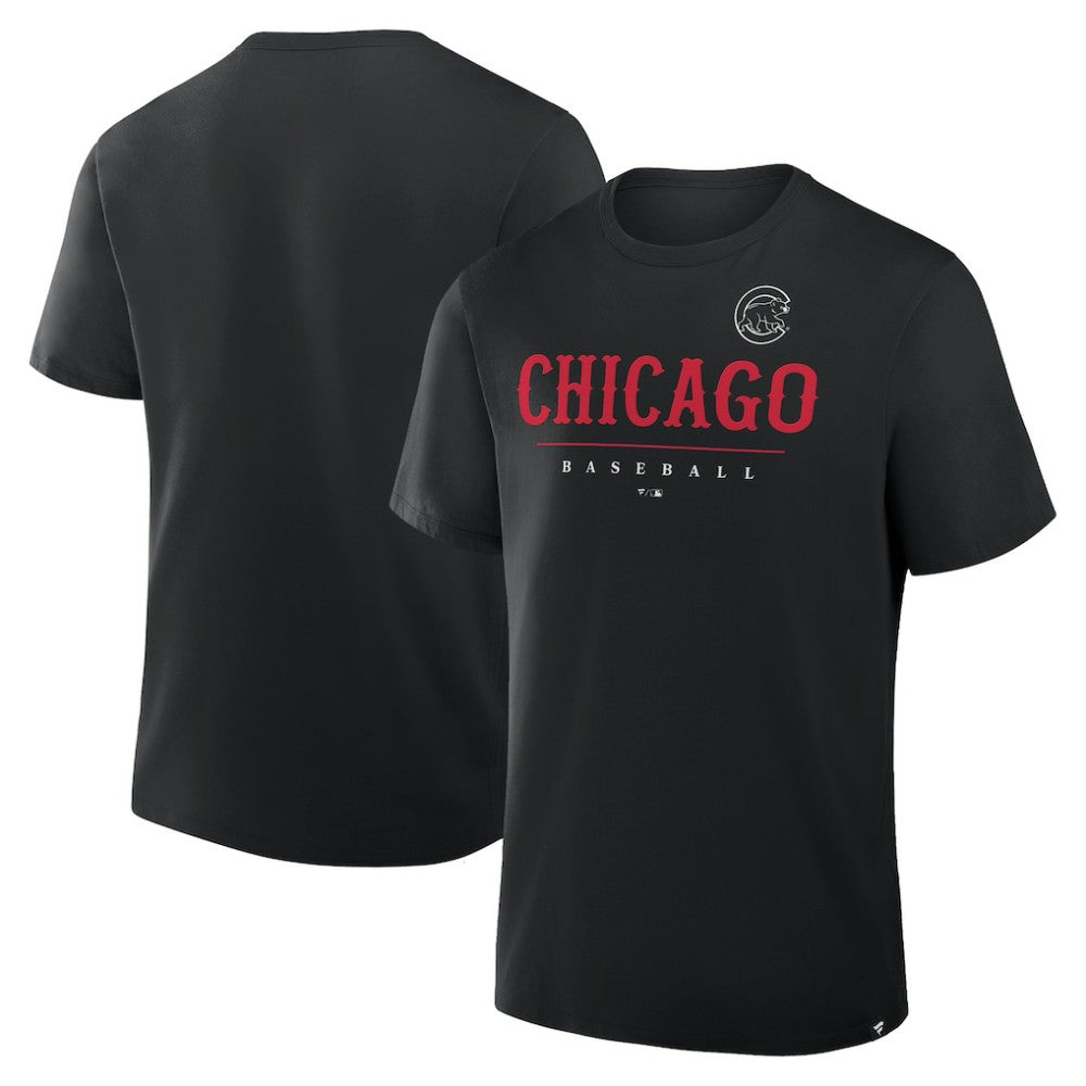 Chicago Cubs Color Pop Legacy Clubhouse T-Shirt Black