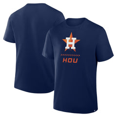 Houston Astros Clubhouse Legacy Side Swipe T-Shirt Navy