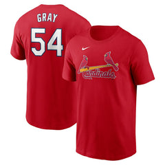 Sonny Gray St. Louis Cardinals Fuse Name & Number T-Shirt Red | Nike