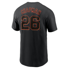 Matt Chapman San Francisco Giants Fuse Name & Number T-Shirt Black | Nike