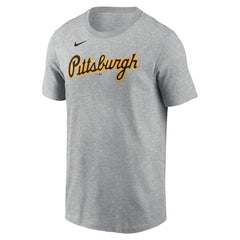 Paul Skenes Pittsburgh Pirates Fuse Name & Number T-Shirt Heather Gray | Nike