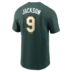 Reggie Jackson Athletics Fuse Name & Number T-Shirt Green | Nike