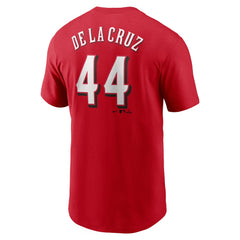 Elly De La Cruz Cincinnati Reds Fuse Name & Number T-Shirt Red | Nike