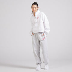 Detroit Red Wings lululemon Women's Scuba Oversized Half Zip Top White