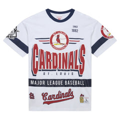 St. Louis Cardinals Cooperstown Collection Team Origins Premium T-Shirt White | Mitchell & Ness