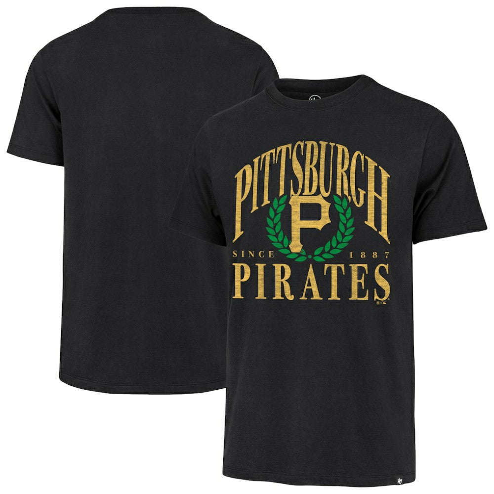 Pittsburgh Pirates Pitchout Franklin T-Shirt Black | 47 brand