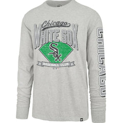 Chicago White Sox Fair Ball Franklin Long Sleeve T-Shirt Gray | 47 brand