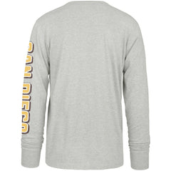 San Diego Padres Fair Ball Franklin Long Sleeve T-Shirt Gray | 47 brand