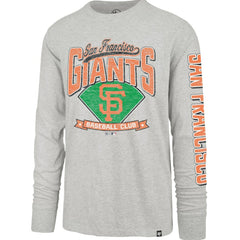 San Francisco Giants Fair Ball Franklin Long Sleeve T-Shirt Gray | 47 brand