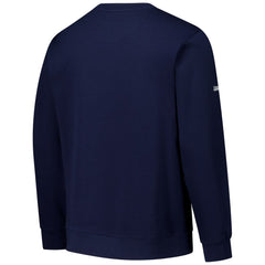 Milwaukee Brewers Stitches Lightweight Crew Sweatshirt Navy