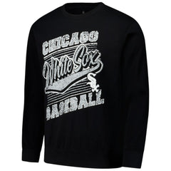 Chicago White Sox Stitches Lightweight Crew Sweatshirt Black