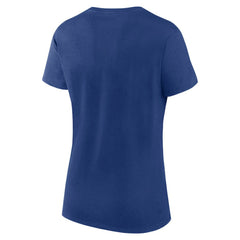 Vancouver Canucks Logo Athletic Women's Unrivaled T-Shirt Blue