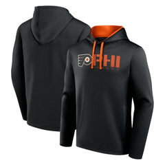 Philadelphia Flyers Logo Athletic Head Start Pullover Hoodie Black