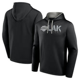 Los Angeles Kings Logo Athletic Head Start Pullover Hoodie Black
