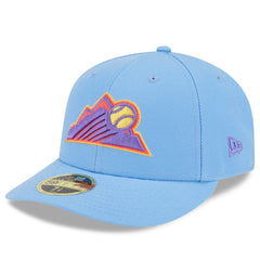 Colorado Rockies 2025 City Connect Low Profile 59FIFTY Fitted Hat Light Blue | New Era