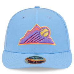 Colorado Rockies 2025 City Connect Low Profile 59FIFTY Fitted Hat Light Blue | New Era