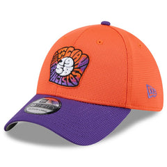 San Francisco Giants 2025 City Connect Batting Practice 39THIRTY Flex Hat Orange/Purple | New Era