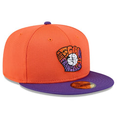 San Francisco Giants 2025 City Connect Batting Practice 59FIFTY Fitted Hat Orange/Purple | New Era