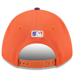 San Francisco Giants 2025 City Connect Batting Practice 9FORTY Adjustable Hat Orange/Purple | New Era