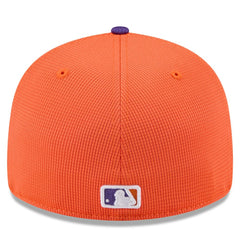 San Francisco Giants 2025 City Connect Batting Practice Low Profile 59FIFTY Fitted Hat Orange/Purple | New Era
