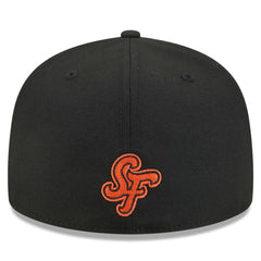 San Francisco Giants 2025 City Connect Wordmark 59FIFTY Fitted Hat Black | New Era
