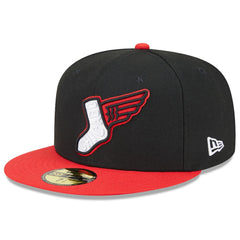 Chicago White Sox 2025 City Connect Alternate 59FIFTY Fitted Hat Black/Red | New Era