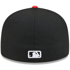 Chicago White Sox 2025 City Connect Alternate 59FIFTY Fitted Hat Black/Red | New Era