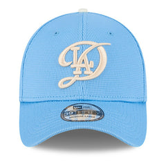 Los Angeles Dodgers City Connect Batting Practice 39THIRTY Flex Hat Light Blue | New Era